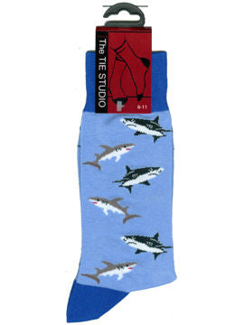 Tie Studio Shark Novelty Socks