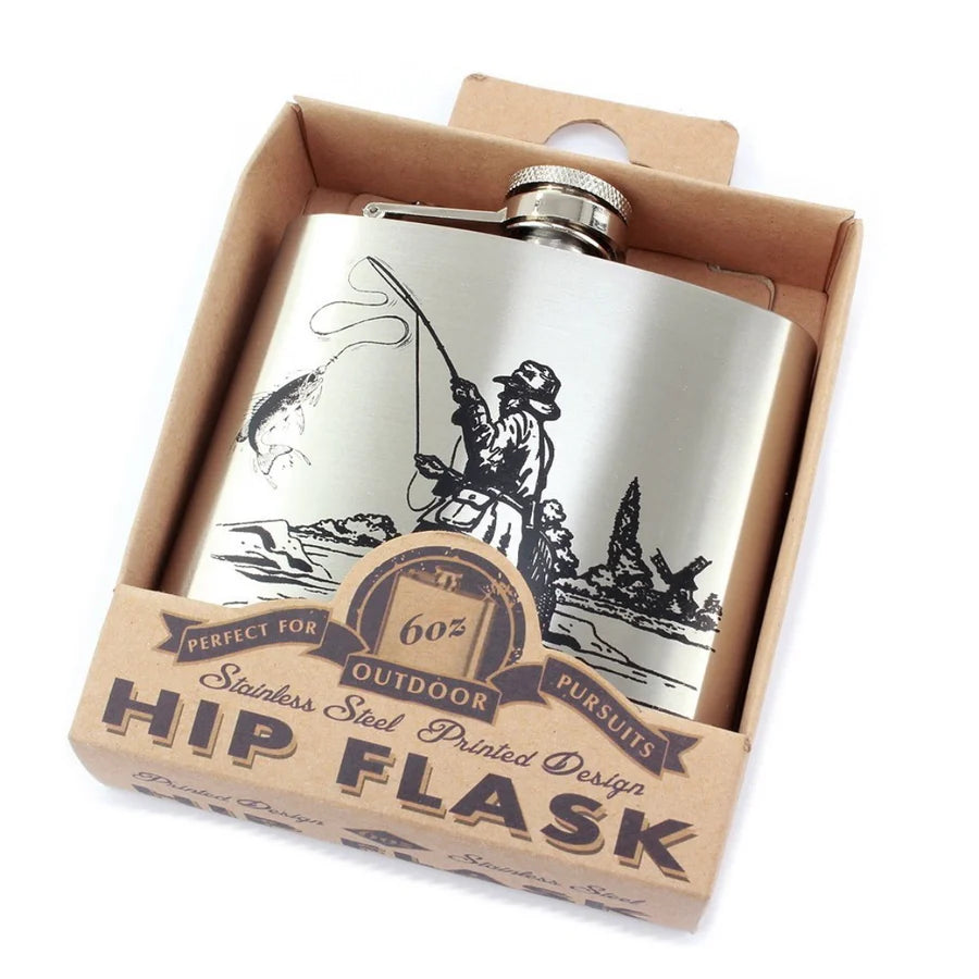 Sophos Gone Fishing Hip Flask