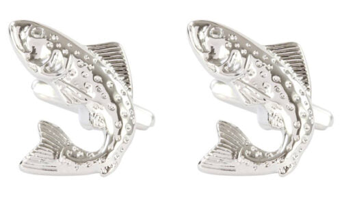 Salmon Fish Cufflink