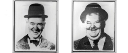Laurel & Hardy Photo Cufflinks