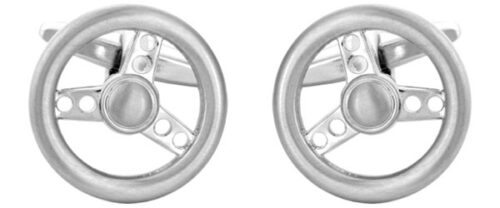 Steering Wheel Cufflinks