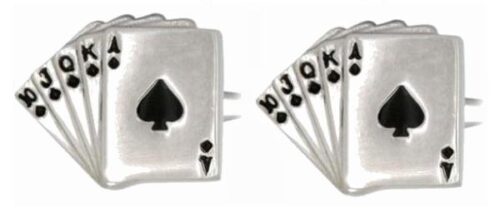 Cards Cufflinks