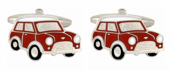 Red Mini Cufflinks