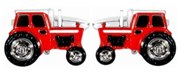 Red Tractor Cufflinks