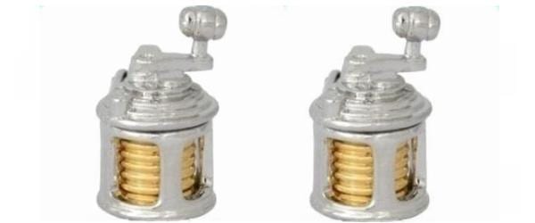 Fishing Reel Cufflinks