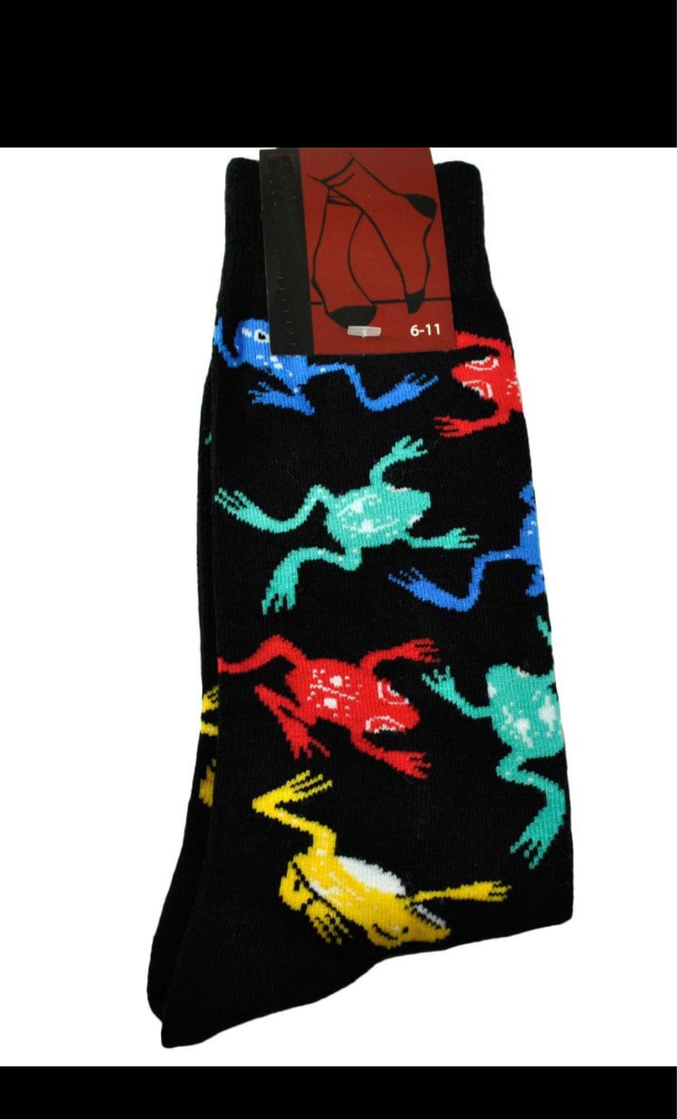 Tie Studio Frog Novelty Sock