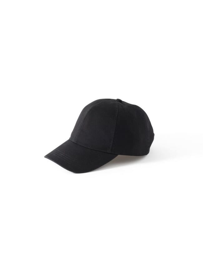 Summer Cotton Cap Black