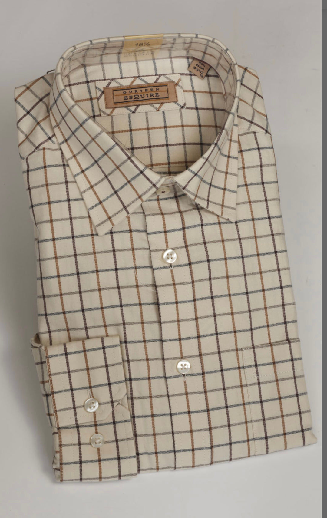 Gurteen Esquire Cumbria Long Sleeve Shirt 5692-655