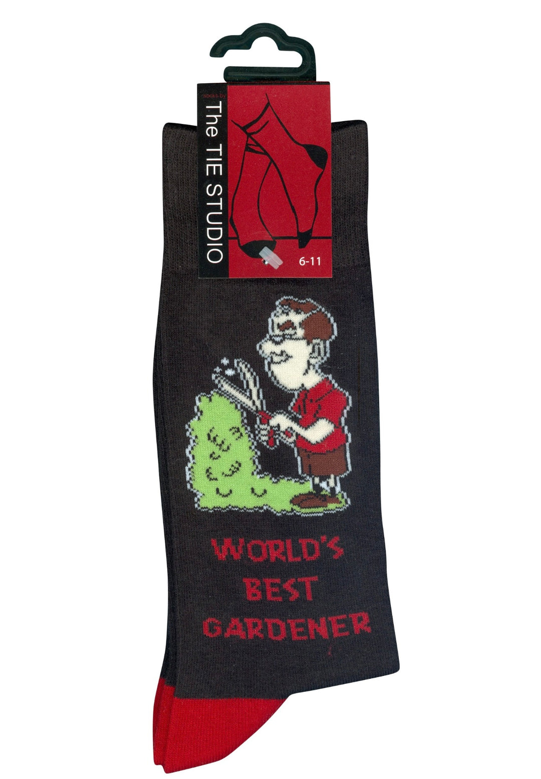 Tie Studio Worlds Best Gardener Novelty Socks