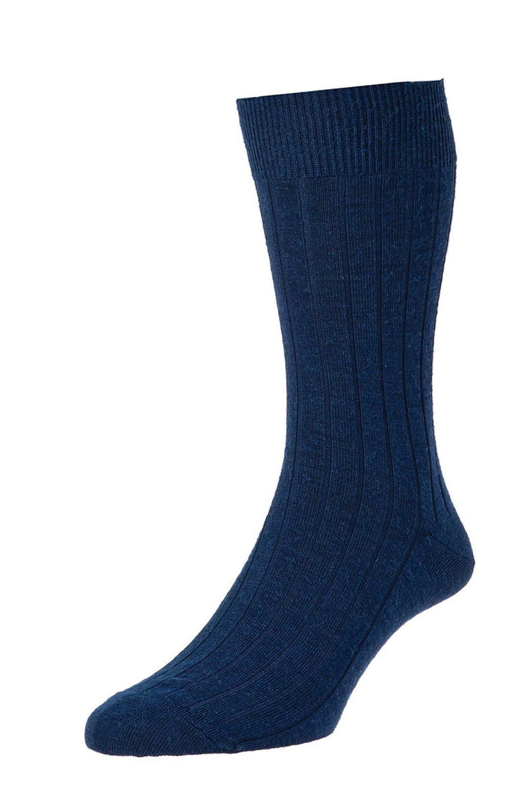 Executive Rib Sock Navy 2 Pack