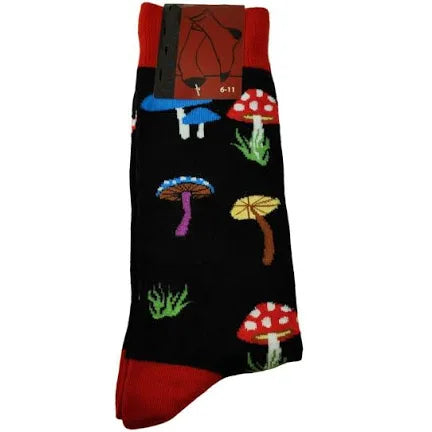Tie Studio Mushroom Novelty Socks
