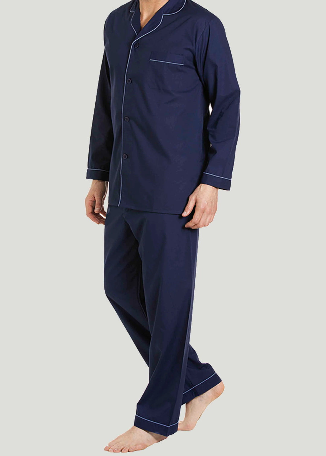 Forge original long sleeve pyjama set - blue