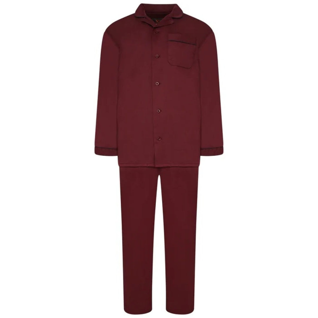 Forge original long sleeve pyjama set - burgundy