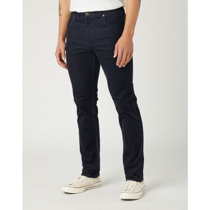 Wrangler Greensboro Straight Corduroy Stretch Jeans Parisian Night