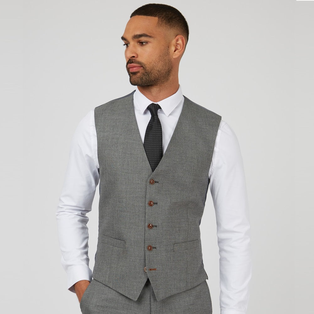 Antique Rogue Grey Waistcoat