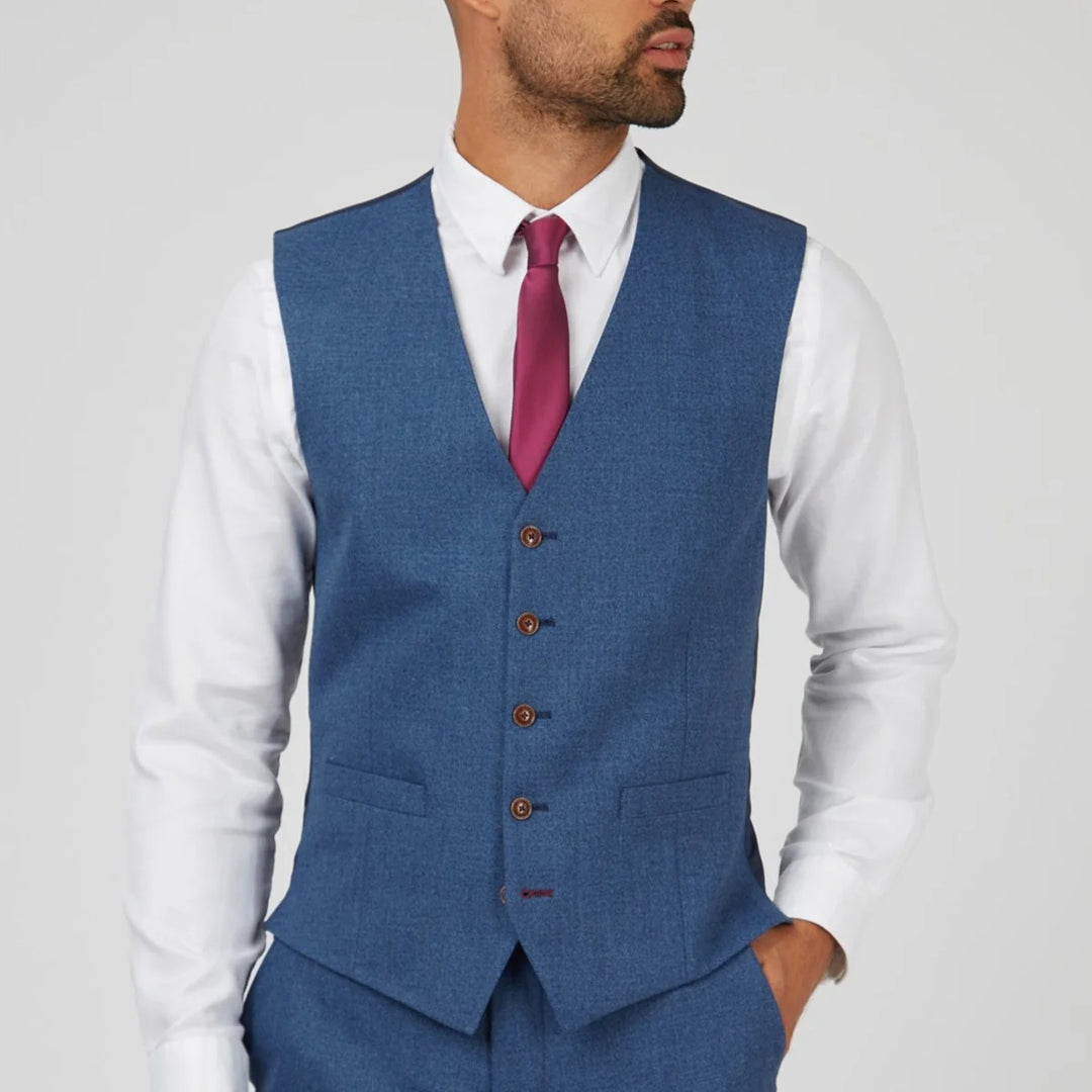Antique Rogue Blue Waistcoat