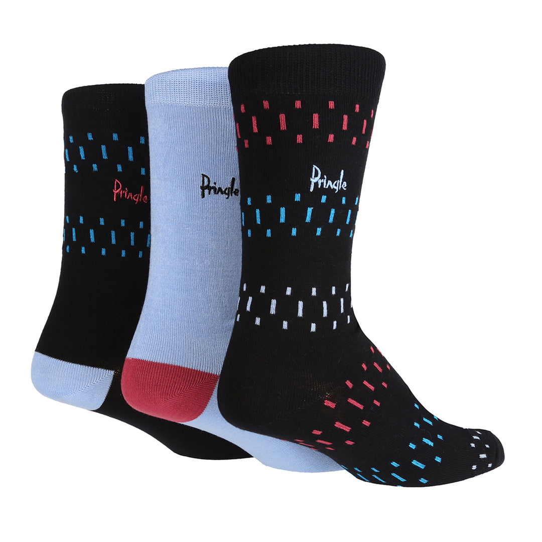 Pringle Bamboo Socks M6704MBLK