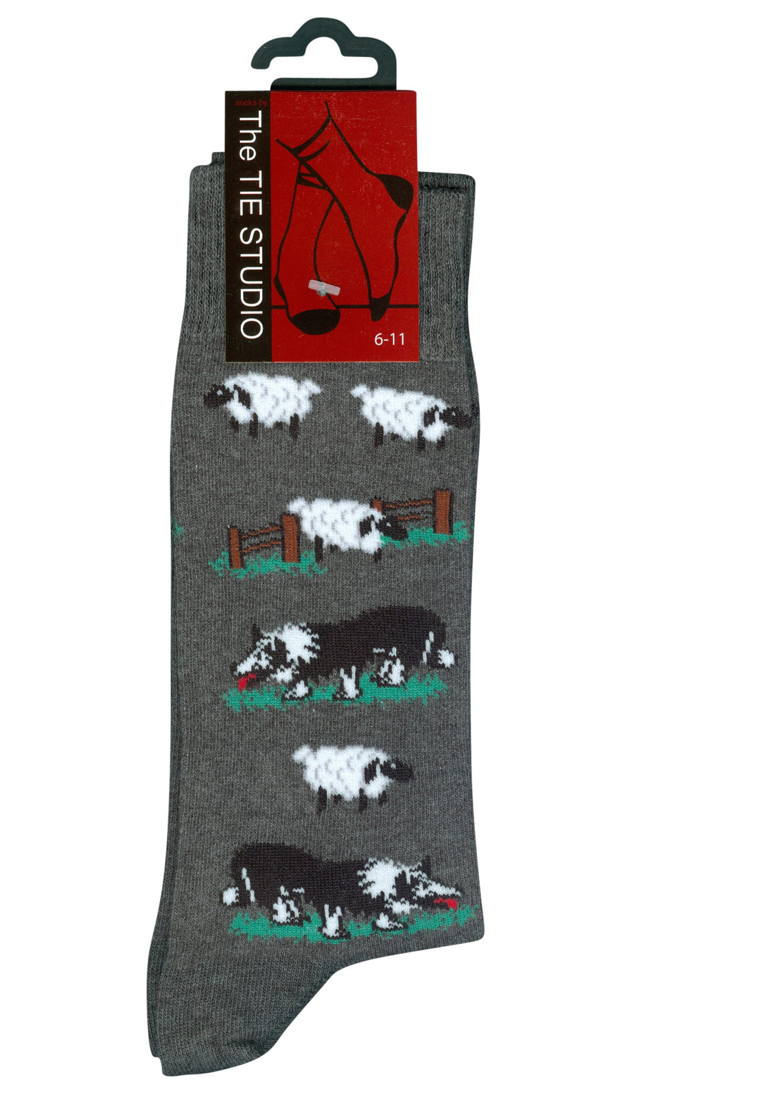 Tie Studio Sheep and Collie Novelty Socks