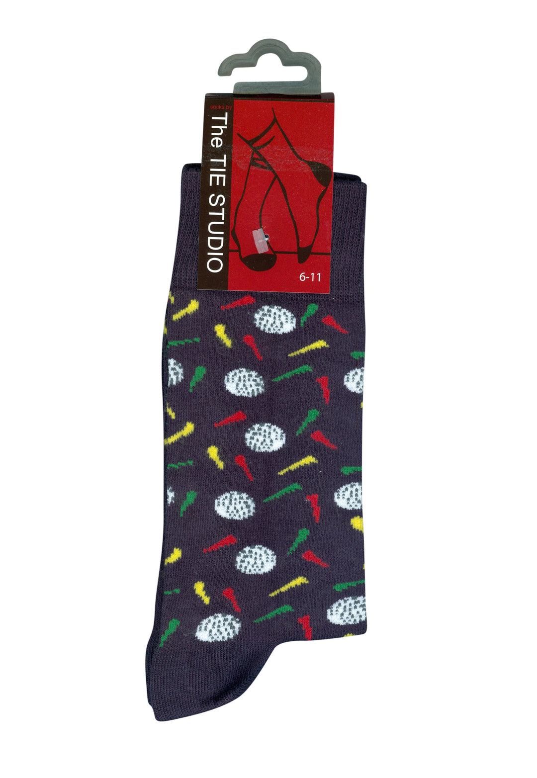 Tie Studio Golf Novelty Socks