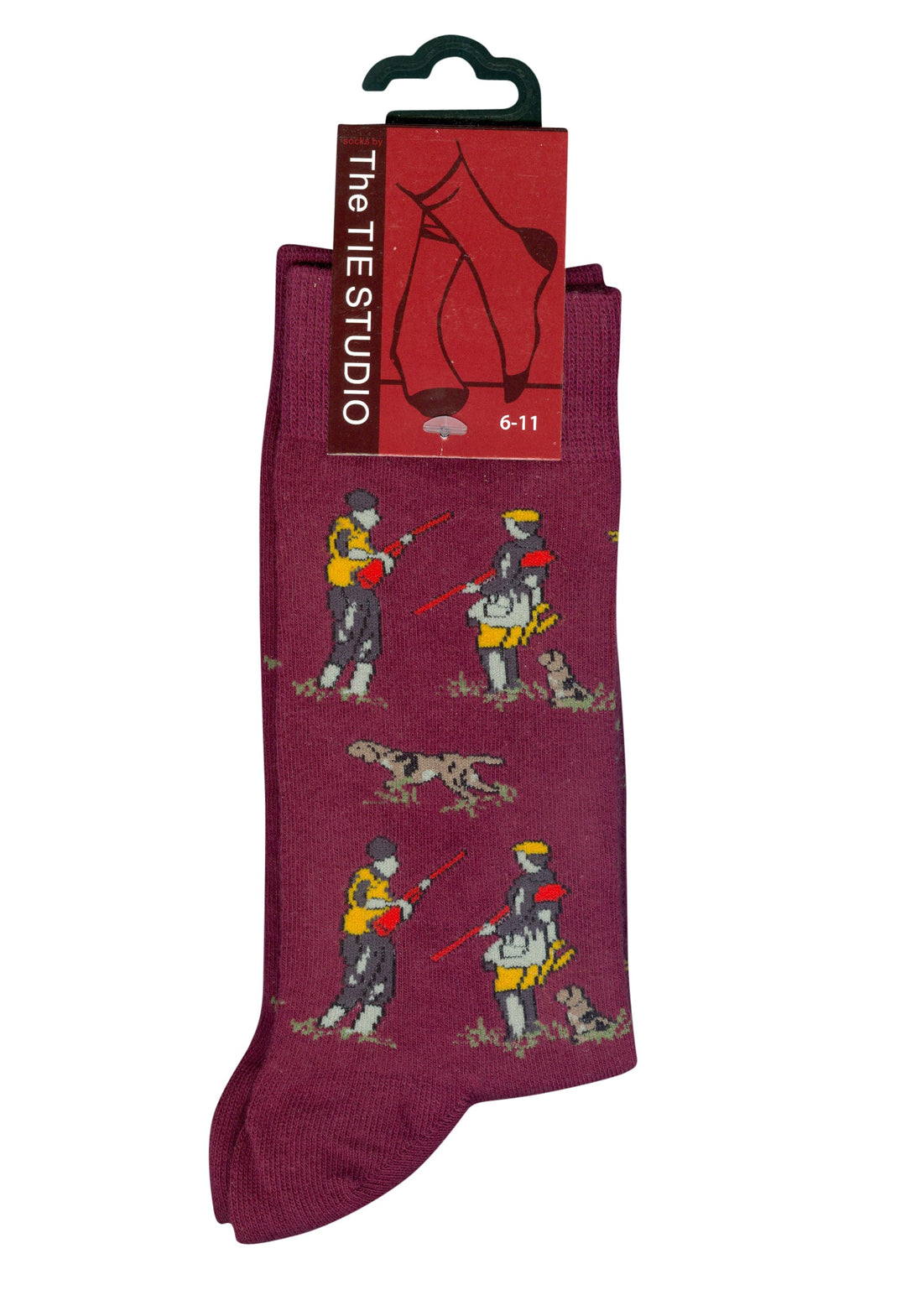 Tie Studio Shooting Novelty Socks