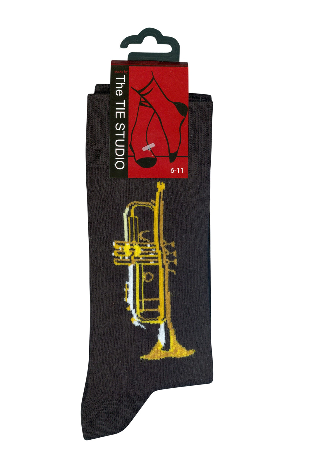 Tie Studio Trumpet Novelty Socks