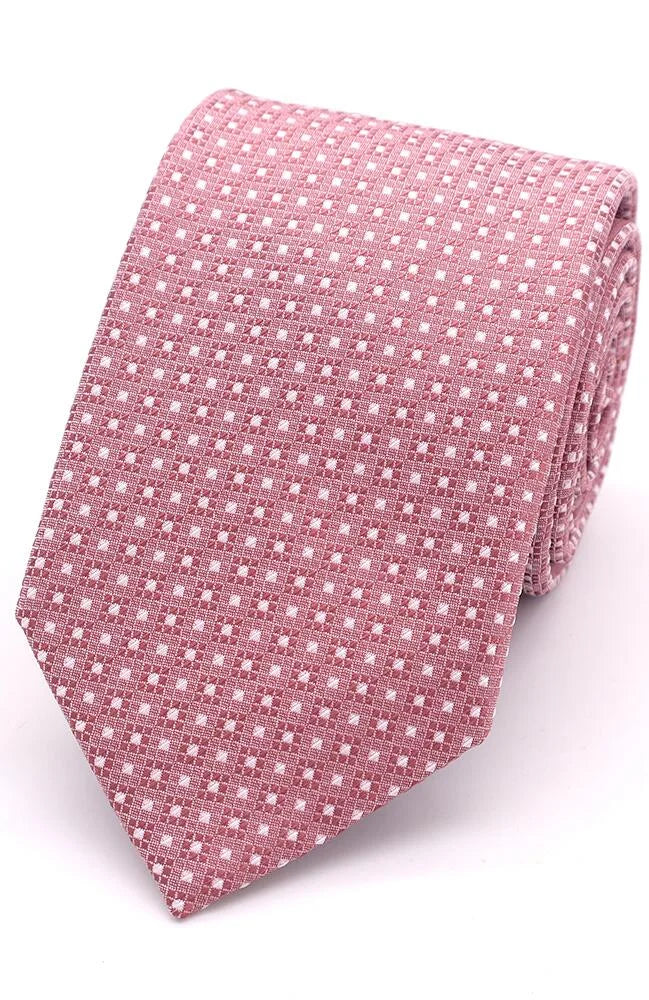 Wedding Square Dusky Rose Tie