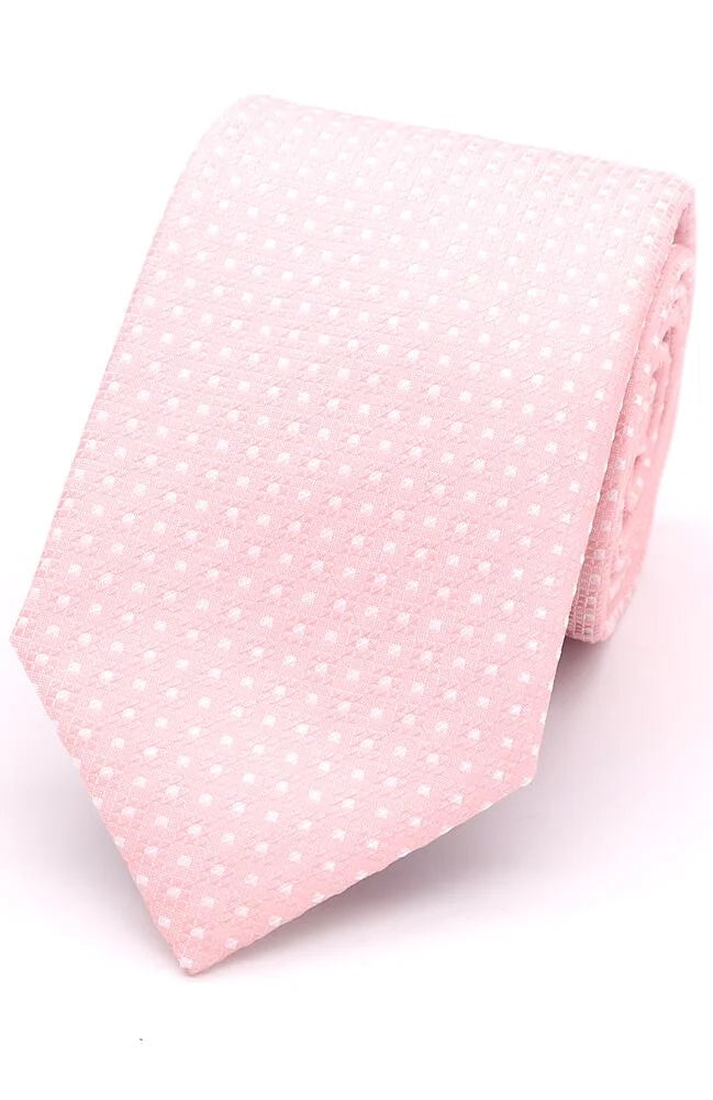 Wedding Square Pink Tie