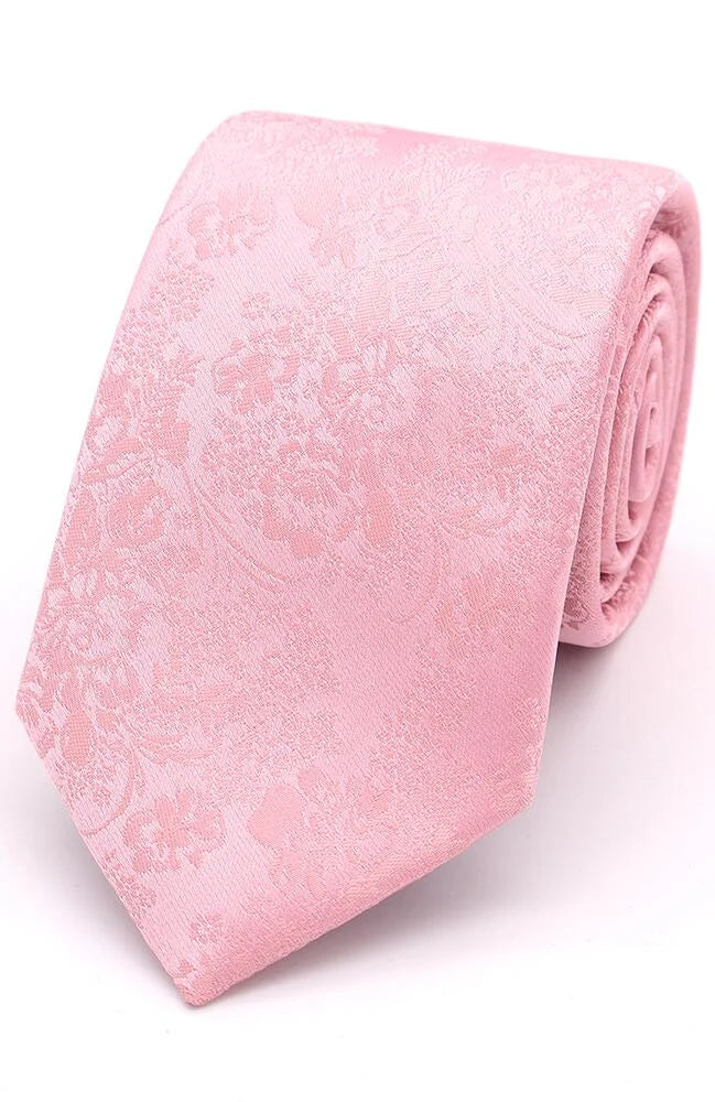 Floral Pink Tie