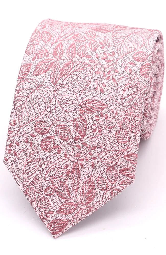 Floral Dusky Rose Tie