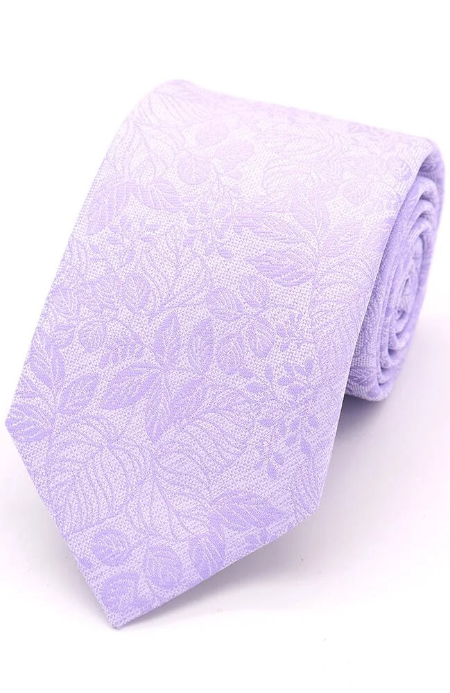 Floral Lilac Tie