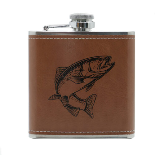 Fish Hip Flask 6oz