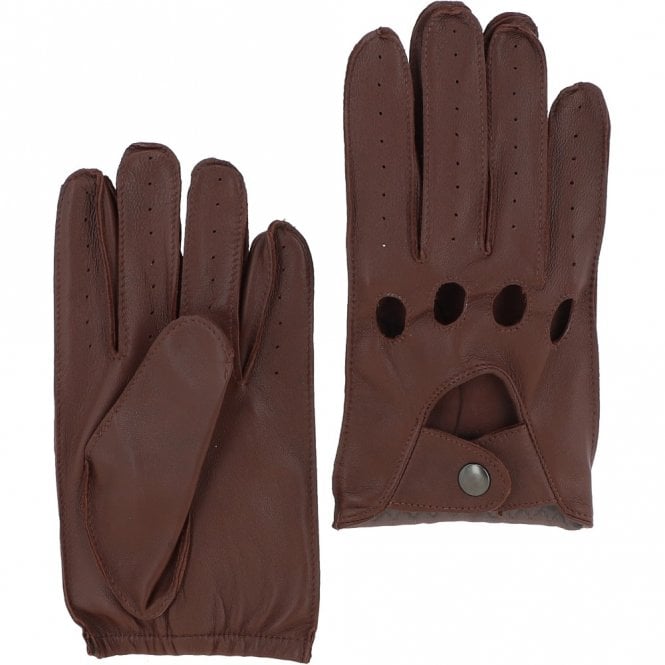 Ashwood Driving Leather Gloves - 750 - Tan