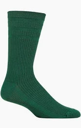 HJ Hall Softop Wool Sock Green