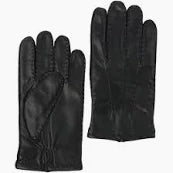 Ashwood Leather Gloves -821-Black