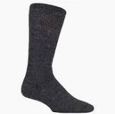 HJ Hall Softop Wool Sock Charcoal