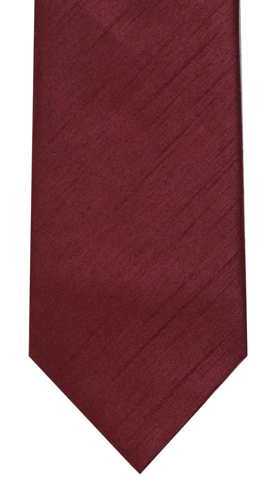 Plain Tie - Wine / Burgundy