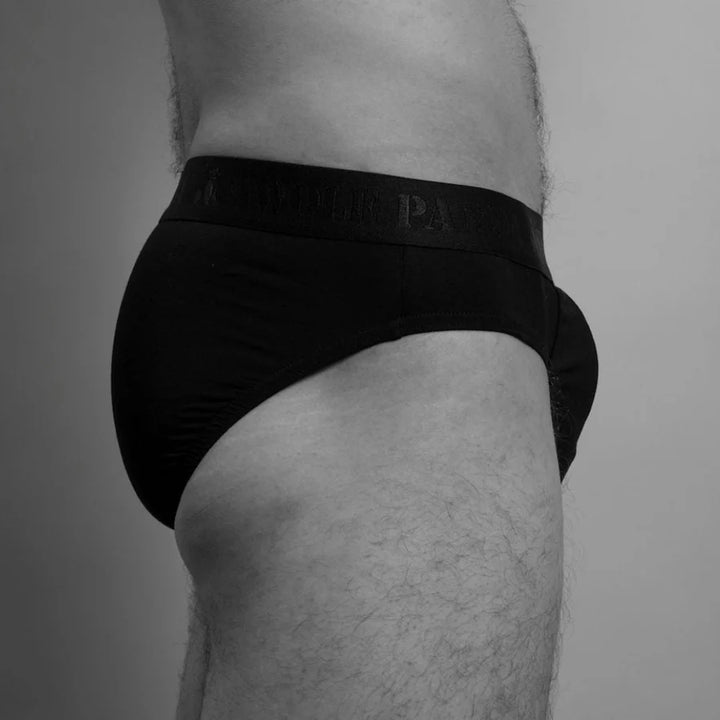 Swole Panda Bamboo Boxer Briefs 2 pack Black