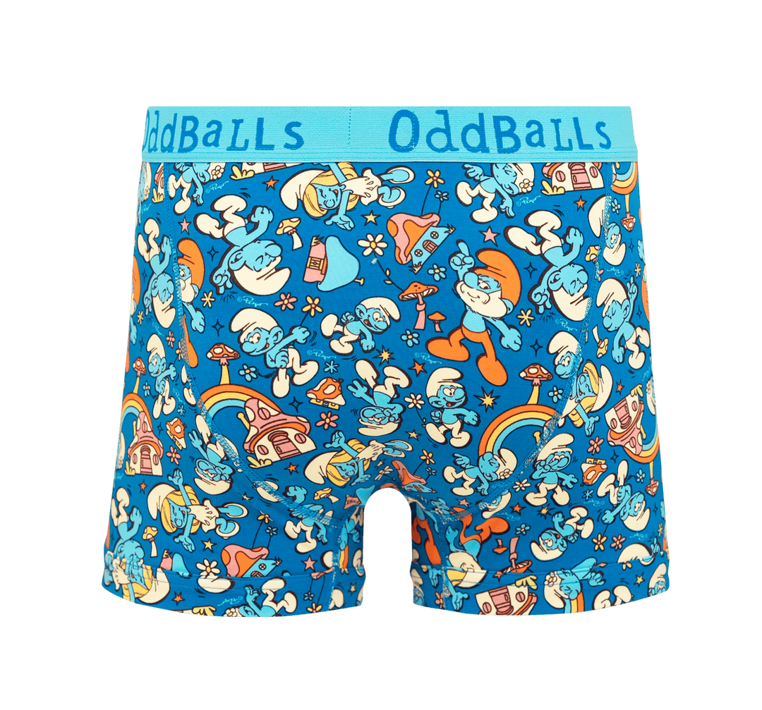 Smurfs - Mens Cotton Boxer Shorts