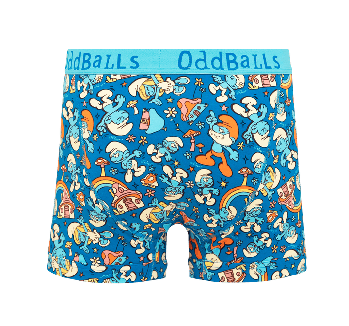 Smurfs - Mens Cotton Boxer Shorts