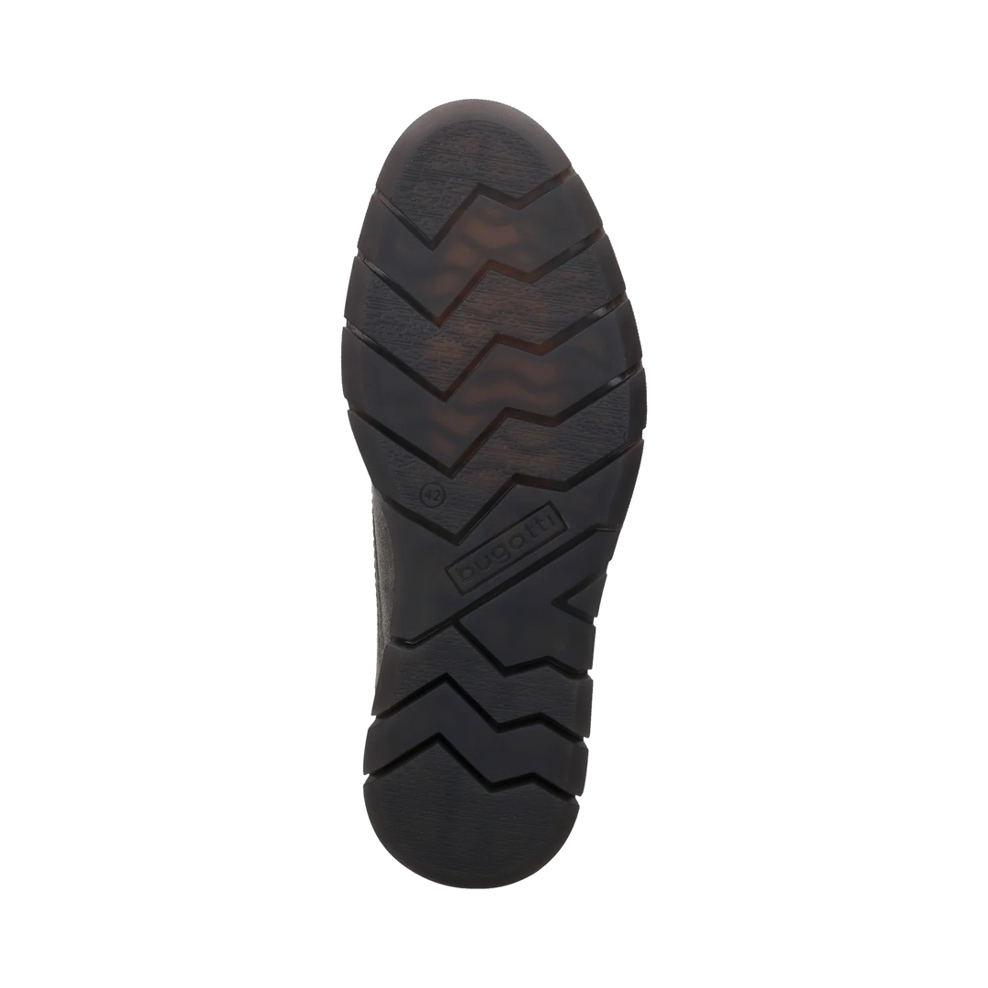 Bugatti Leather and Suede Lace Up Grey Shoe