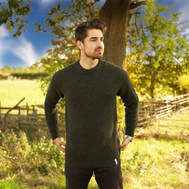 Mars Knitwear Hawking Moss