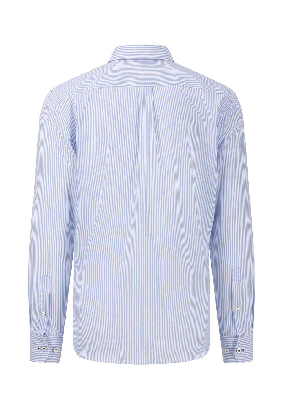 Fynch-Hatton Long Sleeve Blue & White Shirt