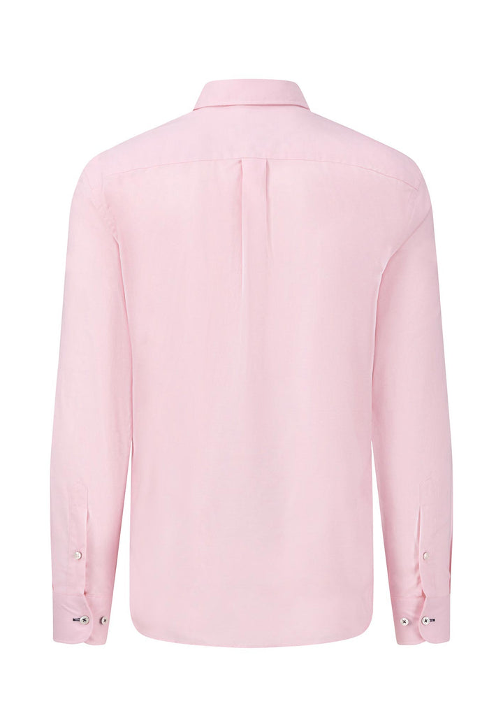 Fynch-Hatton Long Sleeve Pink Shirt