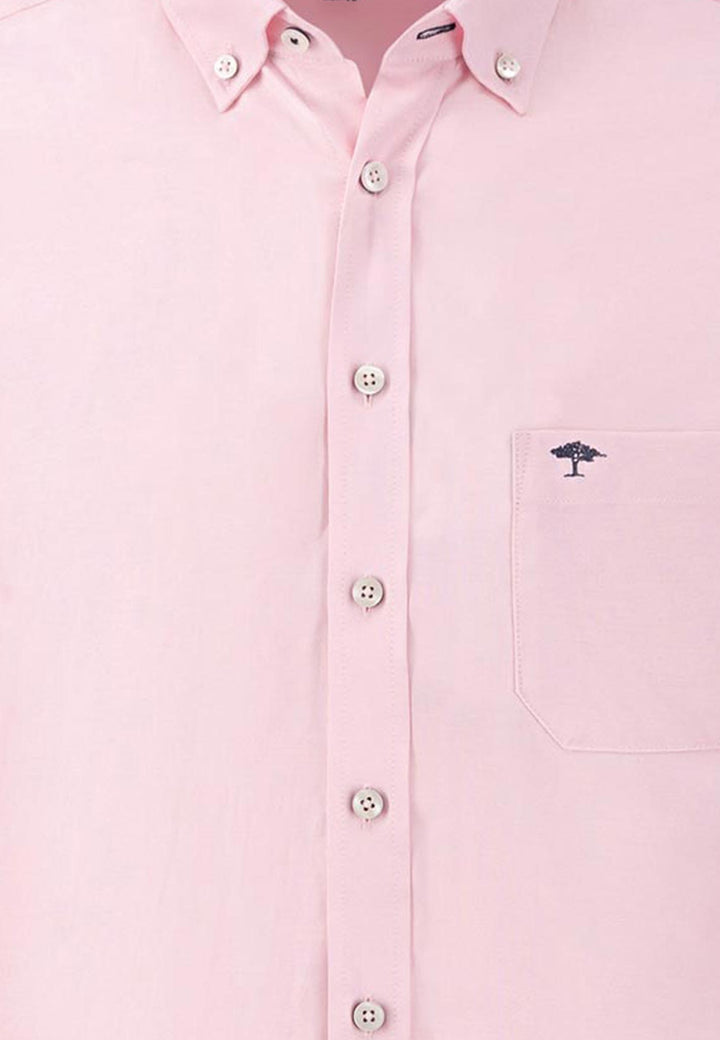 Fynch-Hatton Long Sleeve Pink Shirt