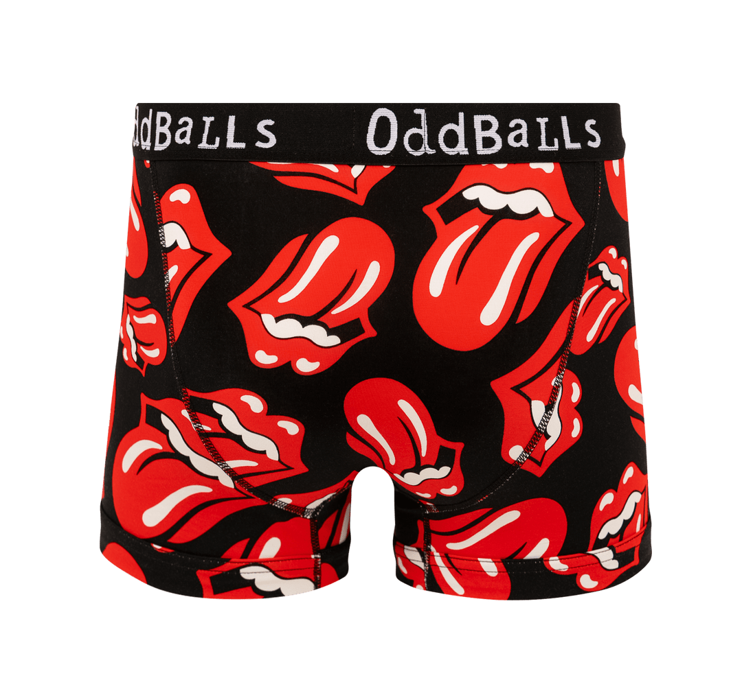 The Rolling Stones Tongue - Mens Cotton Boxer Shorts