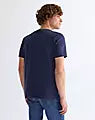 Wrangler Sign Off T-Shirt - Navy