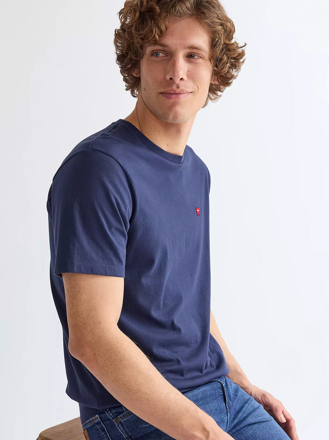Wrangler Sign Off T-Shirt - Navy