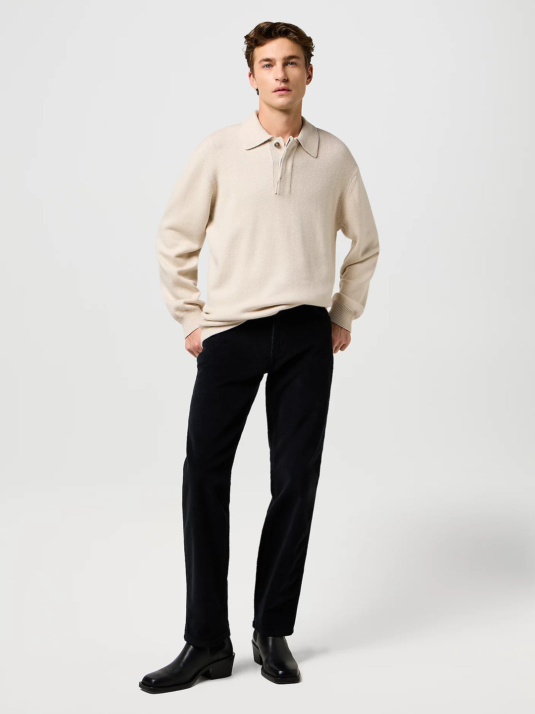 Wrangler Texas Authentic Straight 821 Black Cords