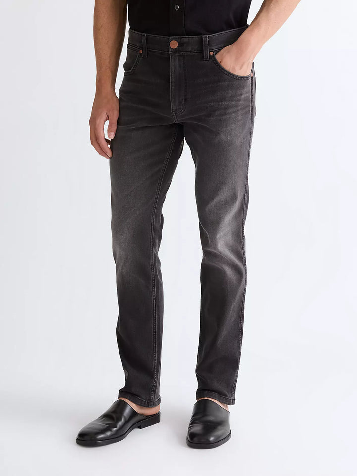 Wrangler Greensboro Straight Jean - Raven Ash
