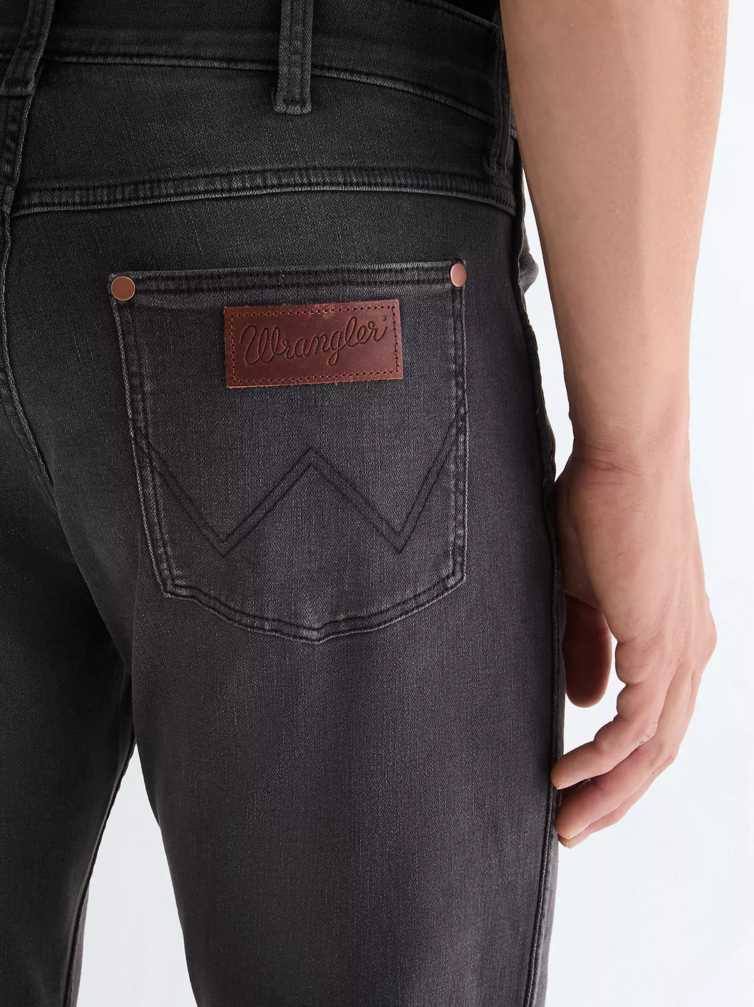 Wrangler Greensboro Straight Jean - Raven Ash